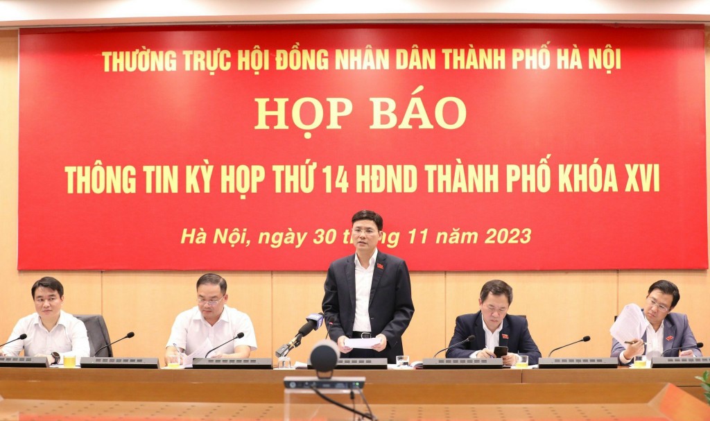 Ngày 5 12, khai mạc kỳ họp thứ 14 HĐND TP Hà Nội